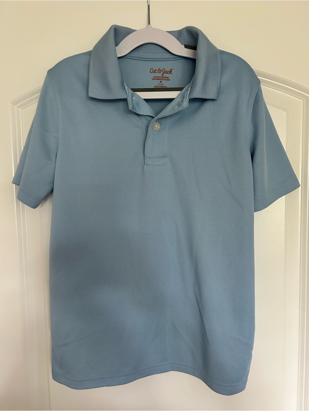 Cat & Jack Light Blue Polo Shirt